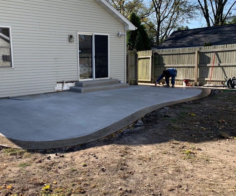 patio builders in Kenosha, concrete patio installation, Kenosha WI patios